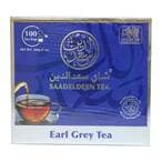 Buy Saad Eldeen Earl Grey Tea - 100 Tea Bags in Egypt