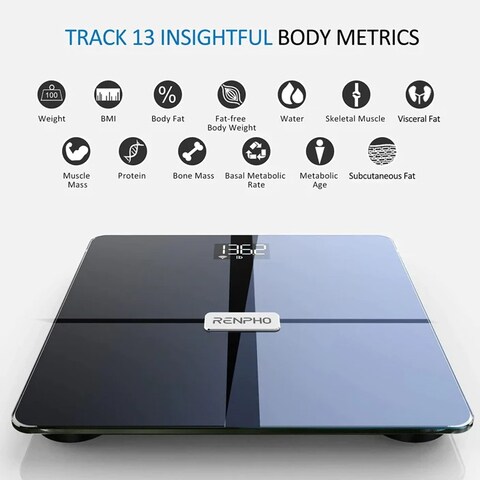 RENPHO Digital Body Weight Scale, Body Composition Monitor Health