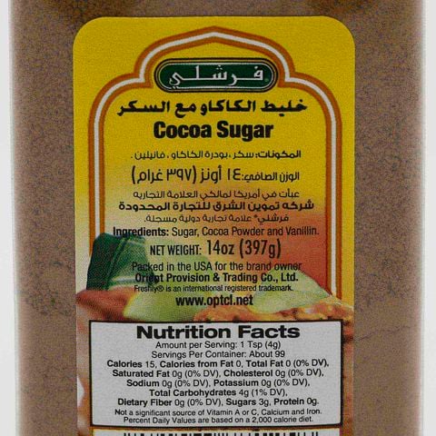 Freshly Cocoa Sugar 396g