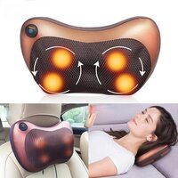 Generic Timitech Neck Back Massager Massage Pillow With Heat, Deep Tissue Kneading Massager For Shoulder, Lower Back, Leg, Foot, Muscle Pain Relief, Best Relaxation Gifts In Home Office And Car