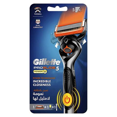 Gillette Fusion ProGlide Men Electric Shaver with Flexball + 1 Blade