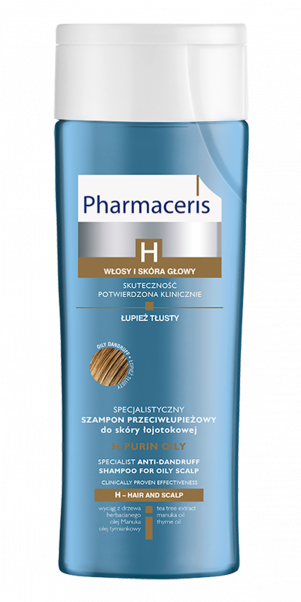 PHARMACERIS - H - Purin Oily Anti - Dandruff Shampoo 250Ml