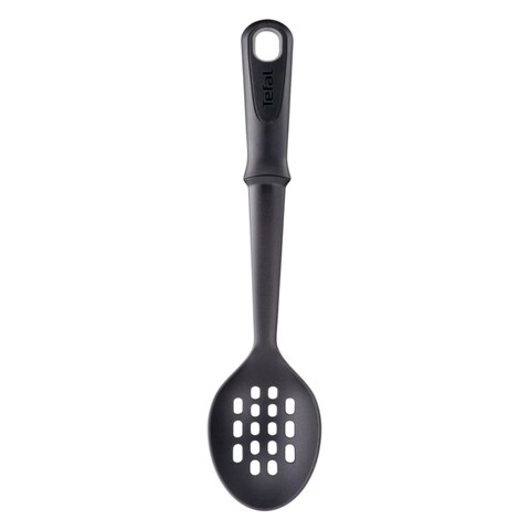 Tefal Comfort Slotted Spoon Black