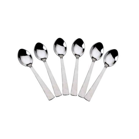 Windcera Jessica Tea Spoon Set Silver 6 PCS