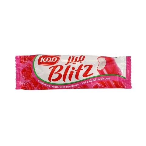 KDD Blitz Vanilla Ice Cream With Raspberry 62.5ml