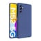 Soft Silicone Blue Case Cover For Samsung Galaxy M52 5G