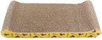 اشتري COOLBABY Cat Scratcher Cardboard, Reversible Corrugated Cat Scratching Pad Replacement Scratcher Pad Lounge Sofa Bed（bone shape） في الامارات