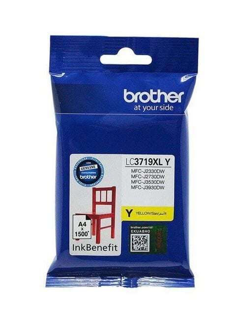 Brother Ink Benefit Toner Cartridge Yellow