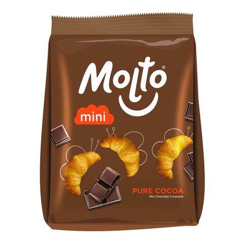 Molto Mini Cocoa Croissants - 39 gram