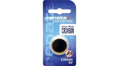 بطارية ليثيوم 3 فولت من ريناتا (CR2450N) - قطعة واحدة