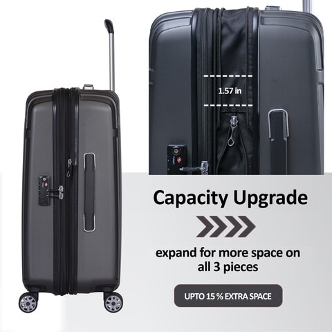 Buy Eminent Hard Case Cabin Travel Bag Makrolon Polycarbonate Luggage ...