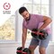 Coolbaby Selecttech 552 - Two Adjustable Dumbbells Black, Red, Grey. Version 2, Medium