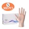 Generic-300PCS-S-Disposable PVC Gloves Single Use Transparent AMMEX Gloves Powder Free Latex Free for Food Service, Parts Handling, Cleanup and Beauty Salon