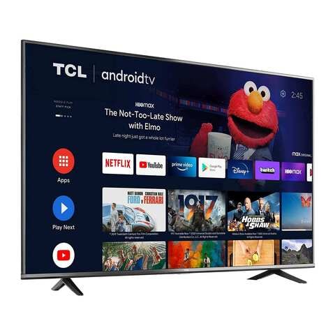 TCL P6 Series 55-Inch UHD Android LED TV 55P618 Black