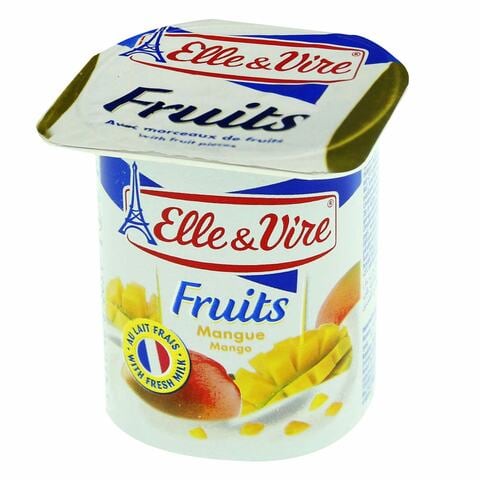 Elle And Vire Mango Fruit Yoghurt 125g