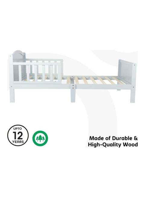 Moon Wooden Toddler Bed, 143X73X60 cm 3 To 12 Years