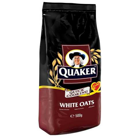 Quaker Quick Cooking White Oats Alufoil 500 Gram