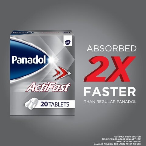 Panadol Actifast 20 Tablets