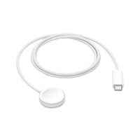 Apple Magnetic Fast Charger With USB-C Cable For Watch Series 7 White 1m