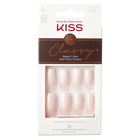 Kiss False Nails KCS01 Multicolour 28 PCS price in UAE | Carrefour UAE ...