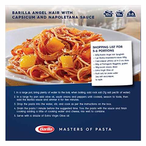 Barilla Angel Hair No. 1 Pasta 500g