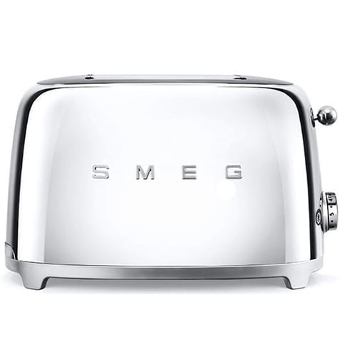 Smeg 50&#39;s Style Toaster 950W TSF01SSUK Silver