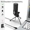 USB Microphone,Fifine Metal Condenser Recording Microphone For Laptop Mac Or Windows Cardioid Studio Recording Vocals, Voice Overs