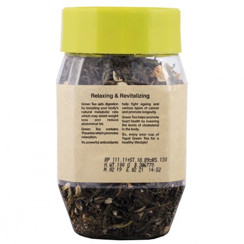 Tapal Green Tea Jasmine 100 gr Bottle