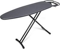 Ironing Board with Retractable Iron Rest, Thicken Felt Padding, Adjustable Height