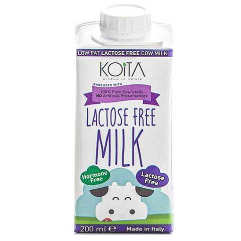 Koita Milk Low Fat Lactose Free 200 Ml