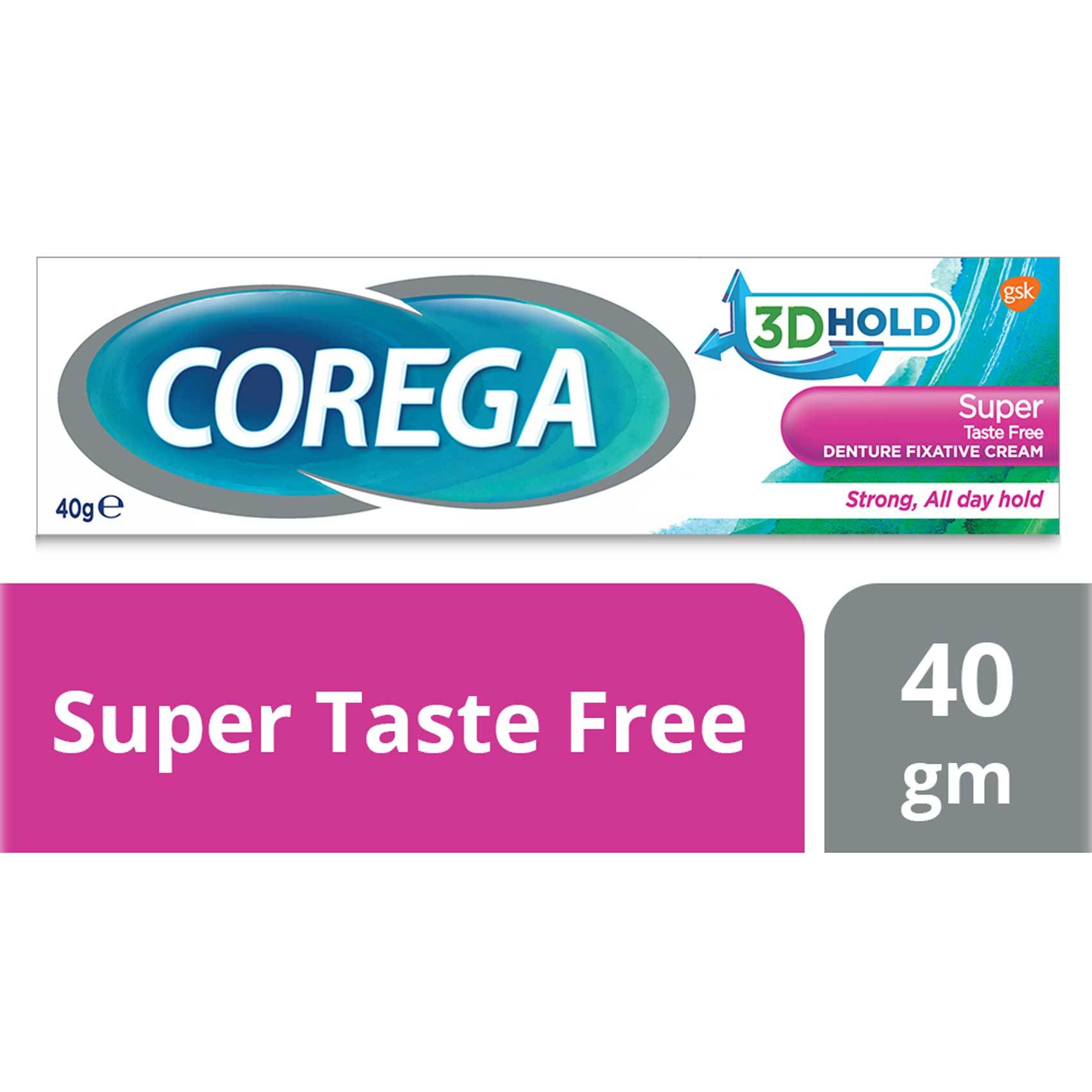 Buy Corega Denture Fixative Cream Toothpaste 40g Online Shop Beauty