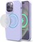 Elago Silicone for iPhone 14 Pro MAX case cover Shockproof compatible with MagSafe - Purple