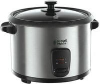 Russell Hobbs Electric Rice Cooker With Steamer 1.8L 19750 Black/Silver