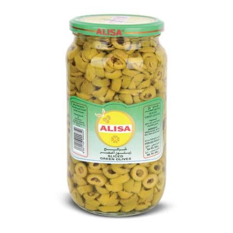 Alisa Sliced green Olive 500g