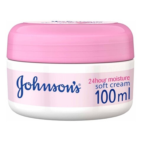 Johnson&#39;s 24 Hour Moisture Soft Cream 100ml
