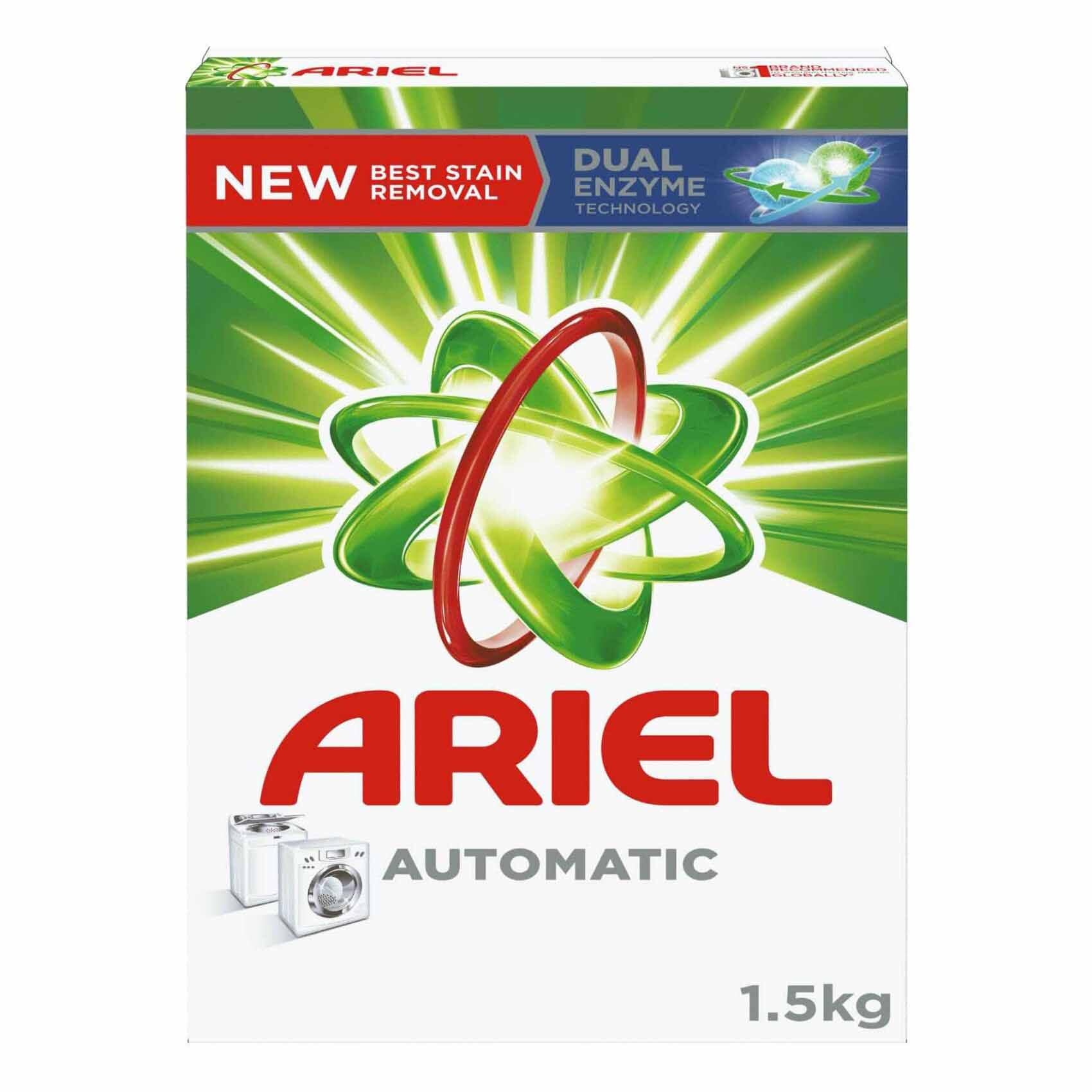 Buy Ariel Automatic Laundry Detergent Powder 1.5kg Online Shop