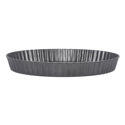 Delcasa Pie Pan With Loose Base, 20cm, Dc2037 - Non-Stick Carbon Steel Quiche Pan For Oven Baking, Round Deep Pie Tin, Easy Cleaning, For Oven Use Only