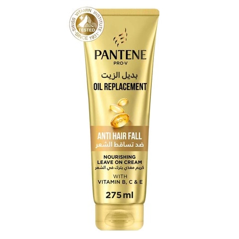 Buy Pantene Pro-V Anti-Hair Fall Oil Replacement Leave-On Cream 275ml in Saudi Arabia
