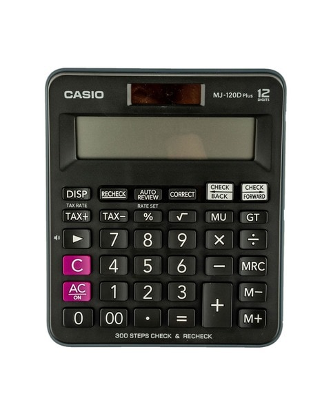 Casio Calculator Mj 120D Plus