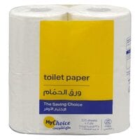 My Choice 2 Ply Maxi XXL Toilet Paper Roll White 4 Rolls