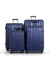 Para John PJTR4024 4 Pcs Alle Trolley Luggage Set, Blue
