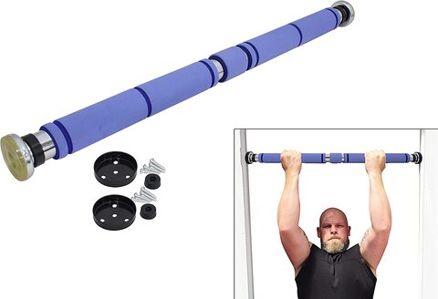 1PC Adjustable Door Horizontal Bars Pull Up Arm Sit-ups home Fitness Sport  Training Bar Exercise Tools- S price in Saudi Arabia,  Saudi Arabia