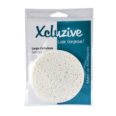 Xcluzive Large Cellulose Sponge White 10cm