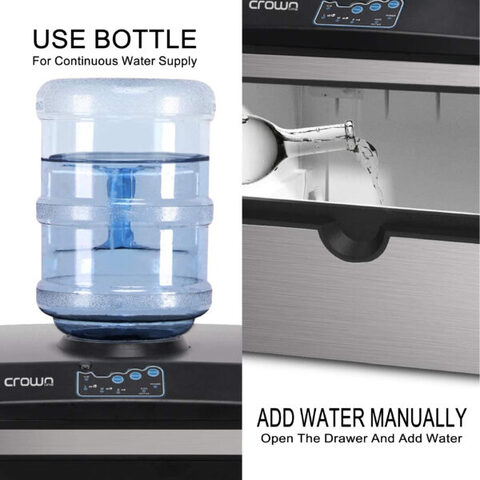 Countertop ice hot sale water dispenser