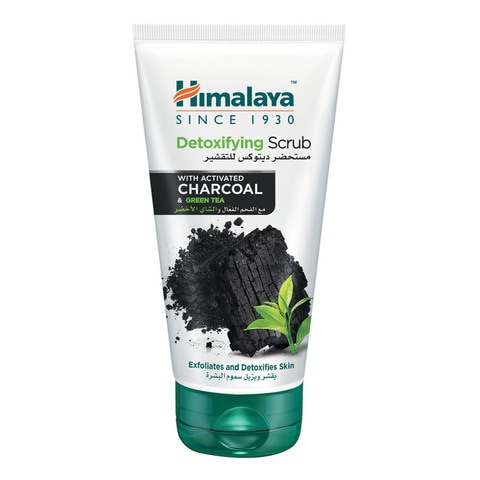 Himalaya Detoxifying Scrub With Activated Charcoal And Green Tea 150ml