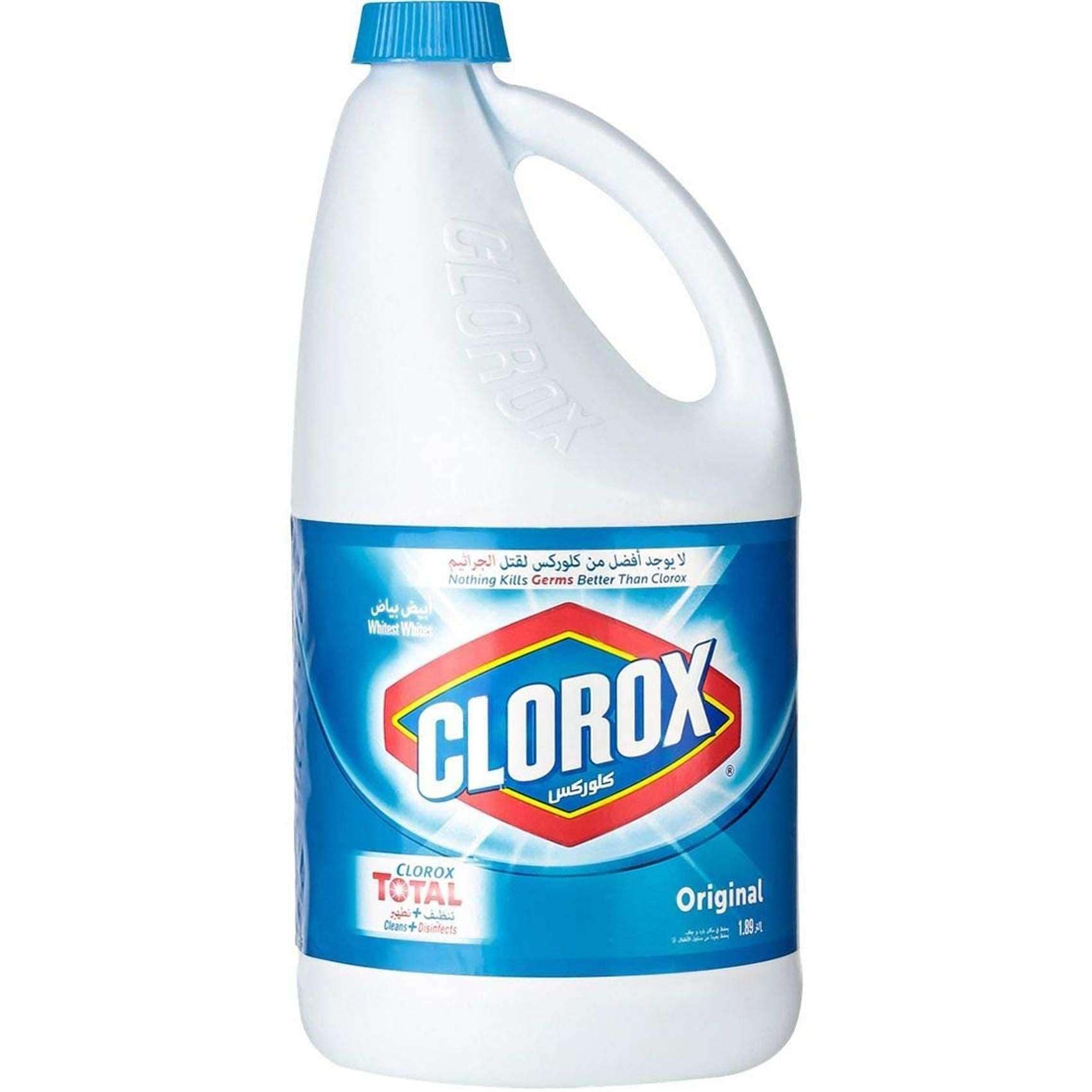 Buy Clorox Original Bleach 1.89L Online - Shop Cleaning & Household on ...