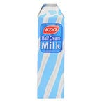 Buy KDD Long Life Half Cream Milk 1L in Kuwait