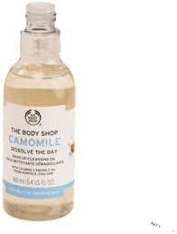 The Body Shop Camomile Dissolve The Day Makeup Cleansing Oil For Sensitive Skin, Light &amp; Nongreasy Vegan
