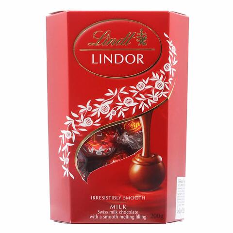 Lindt Lindor Swiss Smooth Filling Milk Chocolate 200g