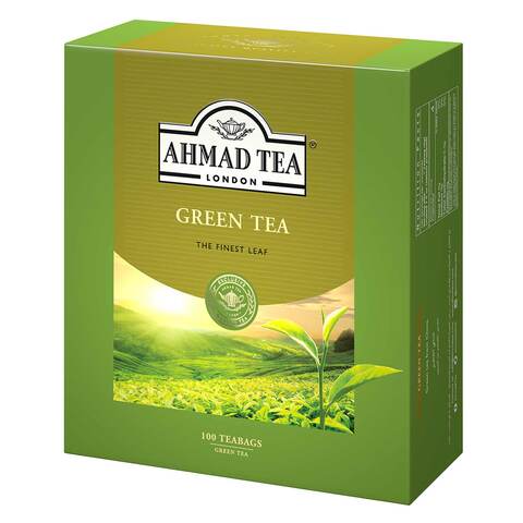شاي احمد – شاي أخضر فاخر - 100 كيس شاي